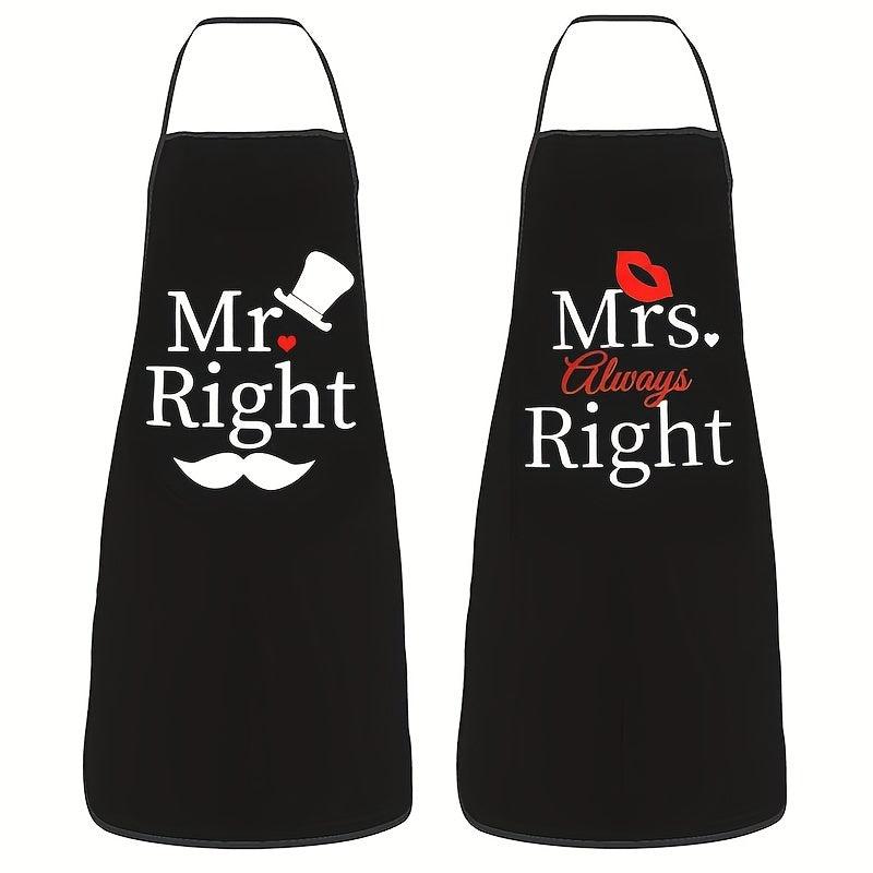 Polyester Apron Unisex Adjustable Cooking Apron Solid Apron