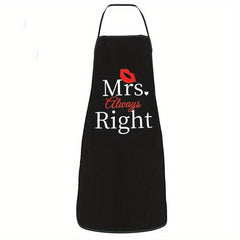 Polyester Apron Unisex Adjustable Cooking Apron Solid Apron