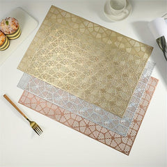 1pc Honeycomb Placemats Washable Heat Insulation Pads