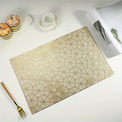 1pc Honeycomb Placemats Washable Heat Insulation Pads