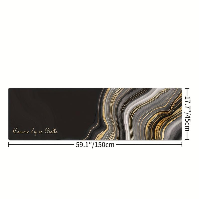 Golden Line Kitchen Rug Set Memory Foam Anti Fatigue Comfort