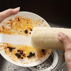 Natural Loofah Cleaning Brush Exfoliating Scrubber for Bath Shower Kitchen