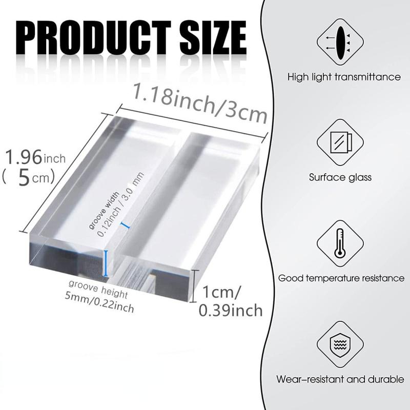 1pc Acrylic Stands Place Card Holders Transparent Wedding Party Sign Holders