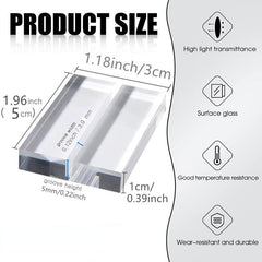 1pc Acrylic Stands Place Card Holders Transparent Wedding Party Sign Holders