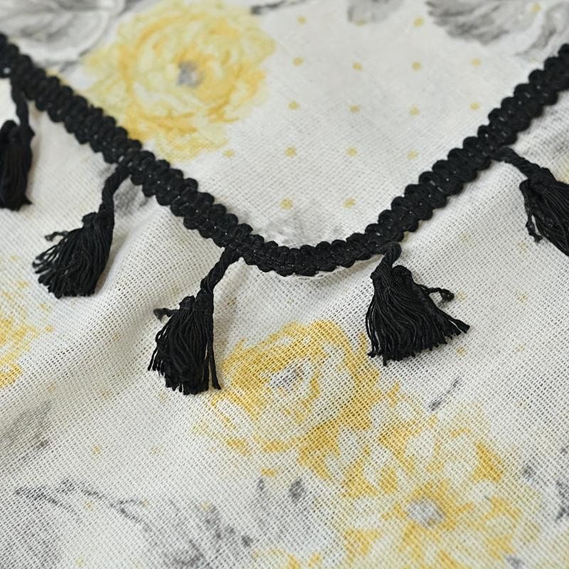 Waterproof Polyester Tablecloth Rectangle Style Table Cover for Picnics