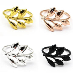 12pcs Metal Maple Leaf Napkin Holder Bar Xmas Christmas Wedding Decoration