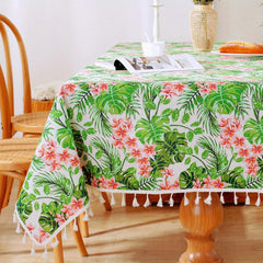Boho Style Blend Tablecloth for Summer Parties and Events