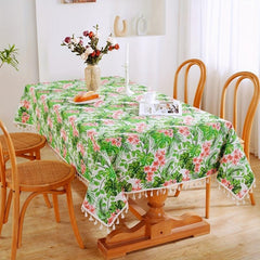 Boho Style Blend Tablecloth for Summer Parties and Events