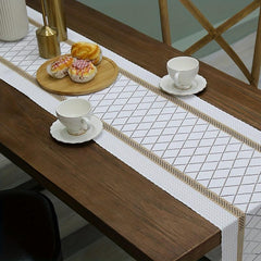 Prismatic Lace Table Runner for Home Decor
