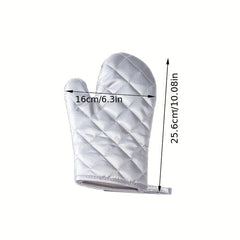 Cotton Oven Mitts Insulated Microwave Baking Gloves