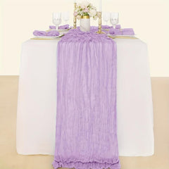Polyester Table Runner for Thanksgiving Wedding Bridal Shower Summer Decor