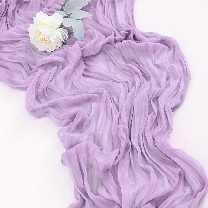 Polyester Table Runner for Thanksgiving Wedding Bridal Shower Summer Decor