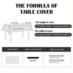 Thanksgiving Style Tablecloth Solid Desktop Wallpaper Home Accessories