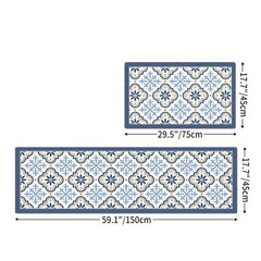 3pc Memory Foam Kitchen Mats Set Waterproof Non Slip Cushioned Rugs for Comfort