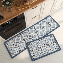 3pc Memory Foam Kitchen Mats Set Waterproof Non Slip Cushioned Rugs for Comfort