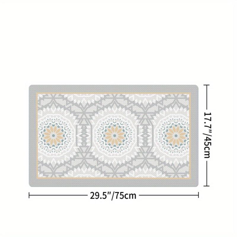 3pc Memory Foam Kitchen Mats Set Waterproof Non Slip Cushioned Rugs for Comfort