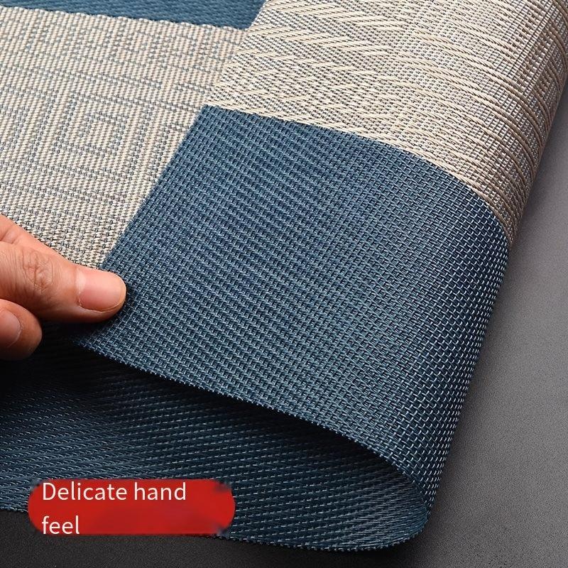 Chinese Style Placemats Set of 10 Heat Insulation Dining Table Mats