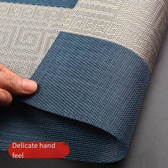 Chinese Style Placemats Set of 10 Heat Insulation Dining Table Mats