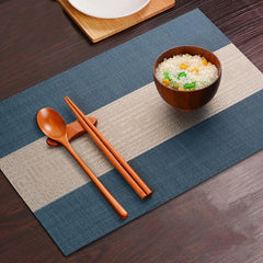 Chinese Style Placemats Set of 10 Heat Insulation Dining Table Mats