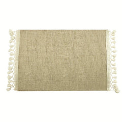 Boho Tassel Placemat Burlap Table Mat