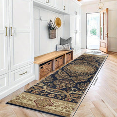 Vintage Floral 2'X10' Hallway Rug Soft Laundry Room Oriental Runner