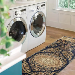 Vintage Floral 2'X10' Hallway Rug Soft Laundry Room Oriental Runner