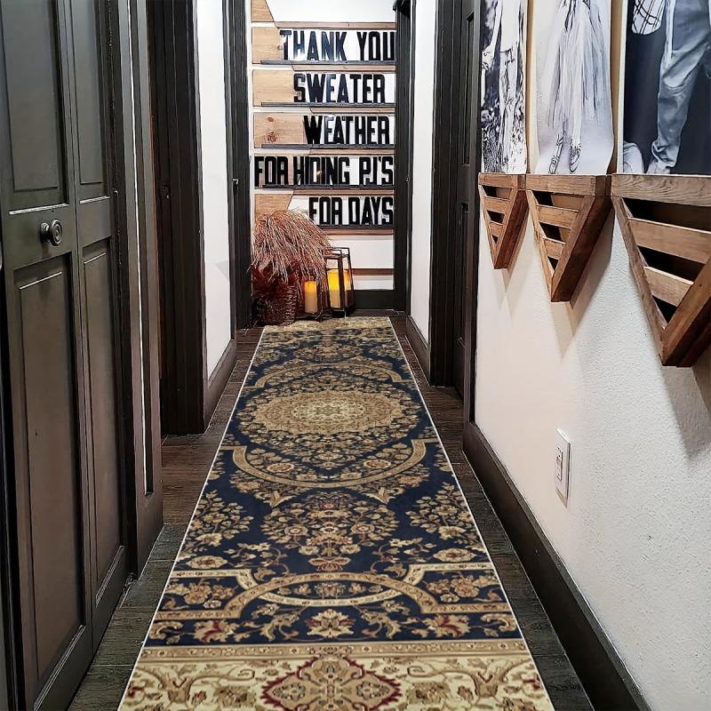 Vintage Floral 2'X10' Hallway Rug Soft Laundry Room Oriental Runner