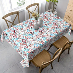 Autumn Leaves Tablecloth Waterproof Square Table Cover