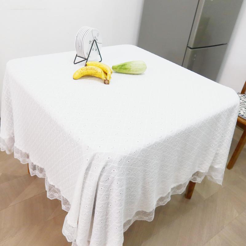 Embroidered Lace Tablecloth for Home Decor