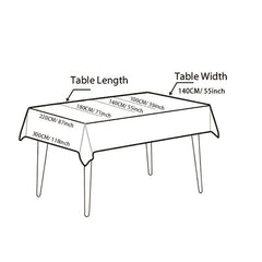Lace Vine Tablecloth With Tassel for Square Tables Polyester Blend Stitching