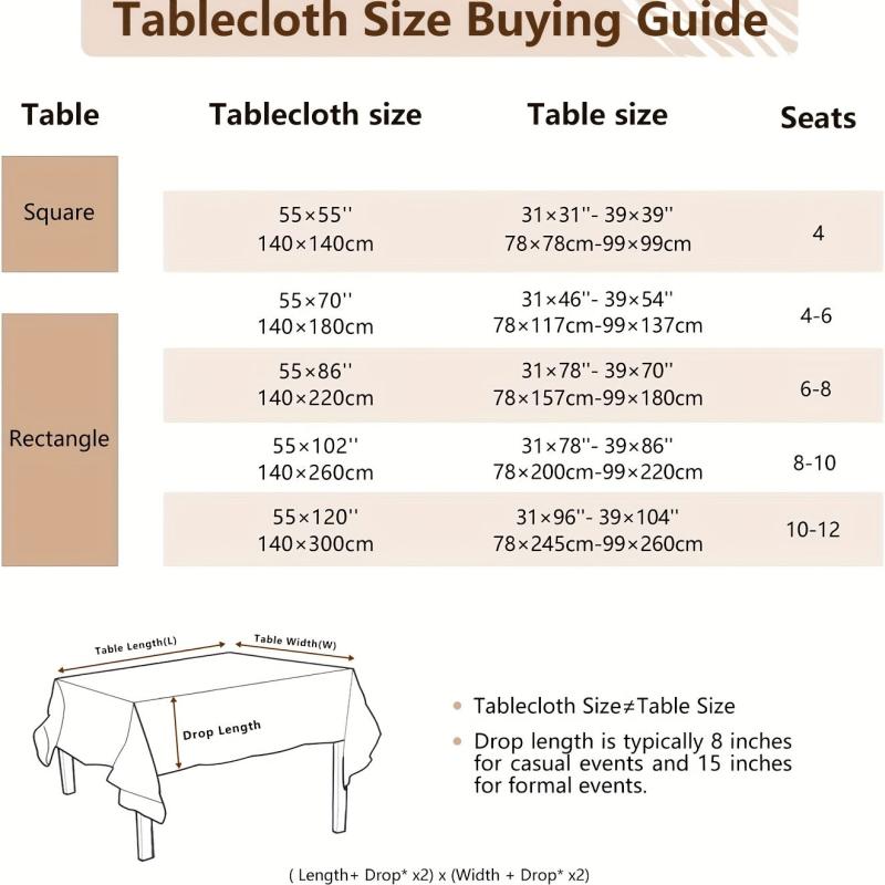 Bohemian Crochet Lace Tablecloth Retro Floral Kitchen Dining Party Wedding