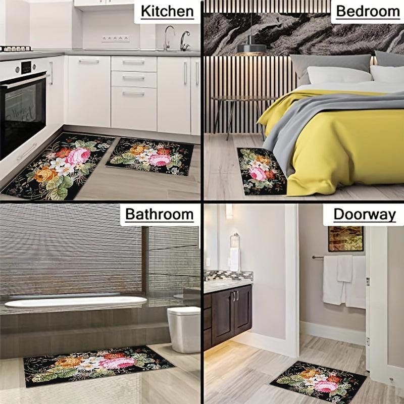 Boho Anti Fatigue Kitchen Rugs - Comfort & Style for Your Home