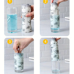 10pcs Cotton Gauze Dish Cloth Absorbent Towel Kitchen Cleaning Pad