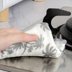 10pcs Cotton Gauze Dish Cloth Absorbent Towel Kitchen Cleaning Pad