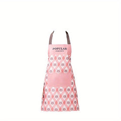 Stylish Plaid Apron for Women - Ideal for Cooking and Creative Work