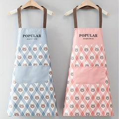Stylish Plaid Apron for Women - Ideal for Cooking and Creative Work