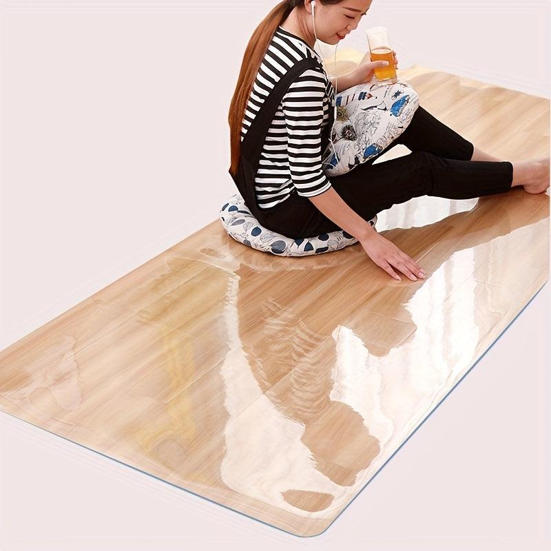 Polyester Tablecloth Protector Clear Plastic Cover PVC Topper Surface Protection