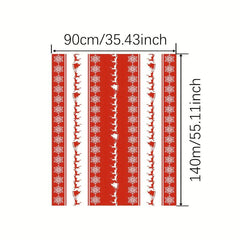 Polyester Tablecloth Merry Christmas Table Cover