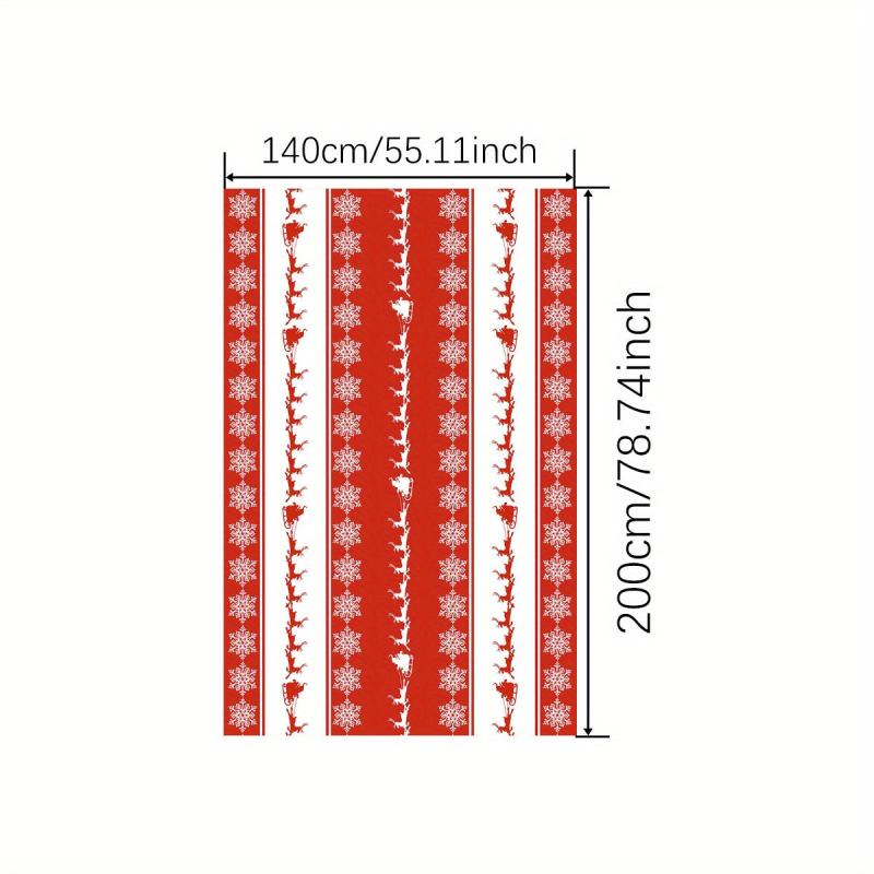 Polyester Tablecloth Merry Christmas Table Cover