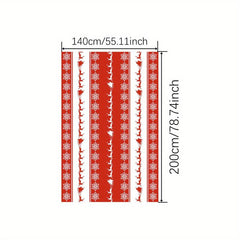 Polyester Tablecloth Merry Christmas Table Cover