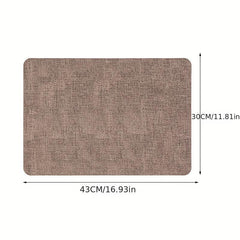 Western Food Mat Waterproof Heat Insulation M