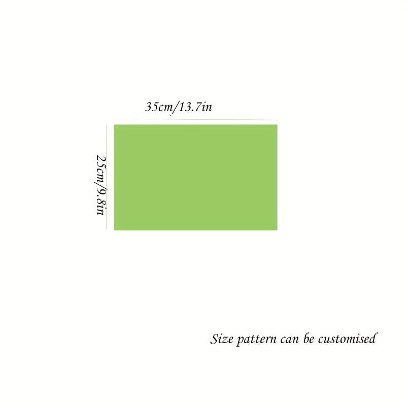 4pcs Square Placemats Anti Slip Heat Insulation Table Decoration Mat