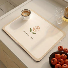 4pcs Square Placemats Anti Slip Heat Insulation Table Decoration Mat