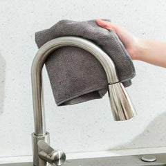 10pcs Square Scouring Pad Dish Cloths, Antibacterial Cleaning Brush