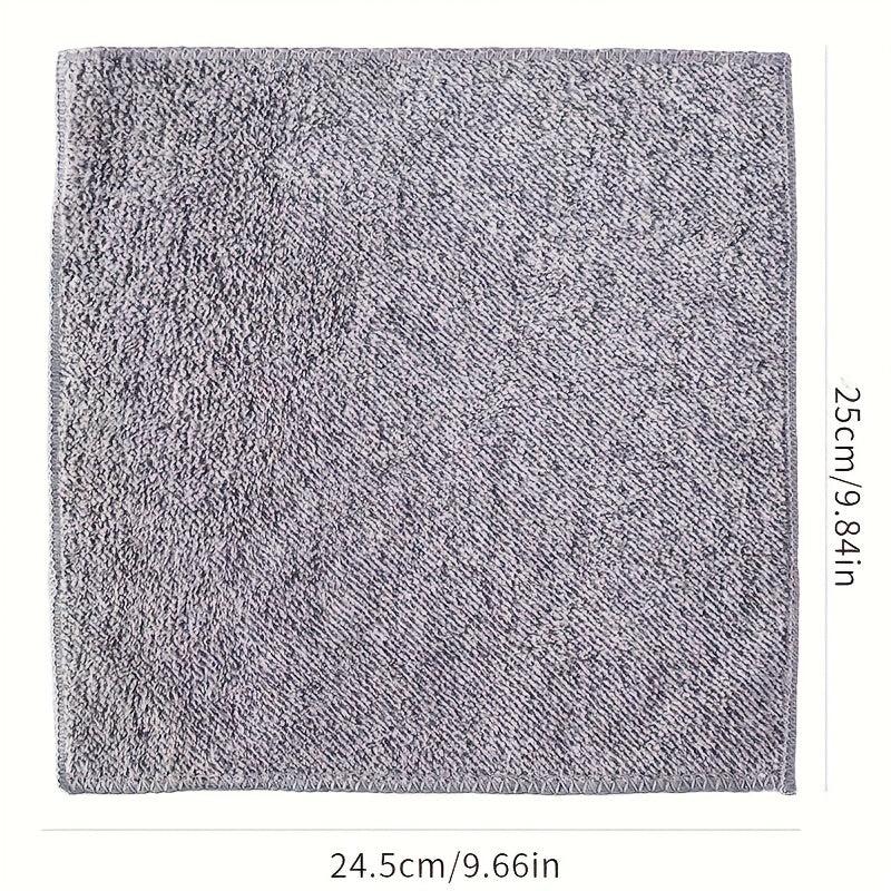 10pcs Square Scouring Pad Dish Cloths, Antibacterial Cleaning Brush