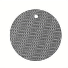 Round Silicone Potholder Trivets Mats Heat Insulation Pad Anti-scalding