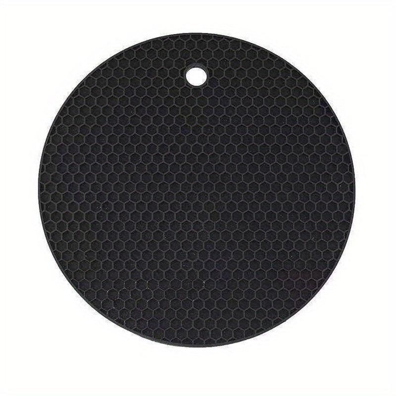 Round Silicone Potholder Trivets Mats Heat Insulation Pad Anti-scalding
