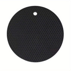 Round Silicone Potholder Trivets Mats Heat Insulation Pad Anti-scalding