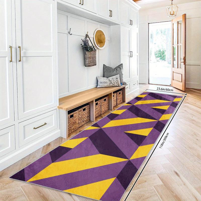 2'X10' Abstract Runner Rug Gothic Halloween