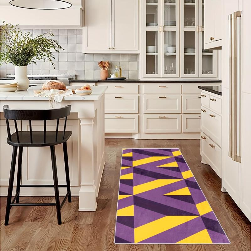 2'X10' Abstract Runner Rug Gothic Halloween
